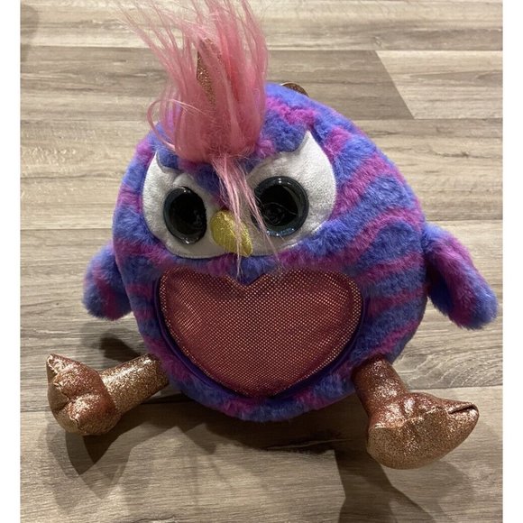 Flair Peacock Wild Heart Surprise Zuru Rainbocorns Purple Pink Great Plush Gift - Picture 2 of 12